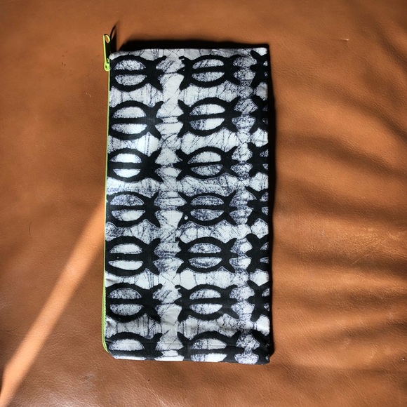 Authentic African Handmade Zipper Clutches NWOT - Picture 3 of 7